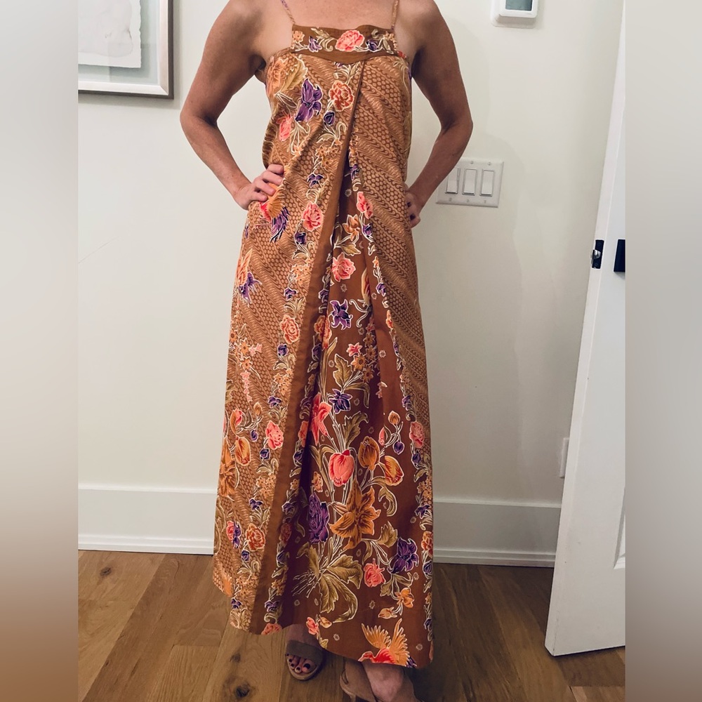 Kenzo cotton spaghetti strap sundress